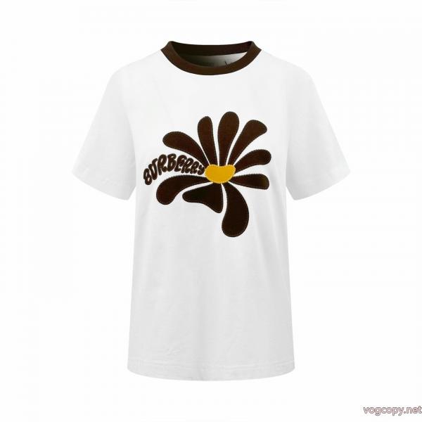 BURBERRYブランド 通販半袖Tシャツ2026人気がますます人気 HOT セール 激安 上品な印象 0 