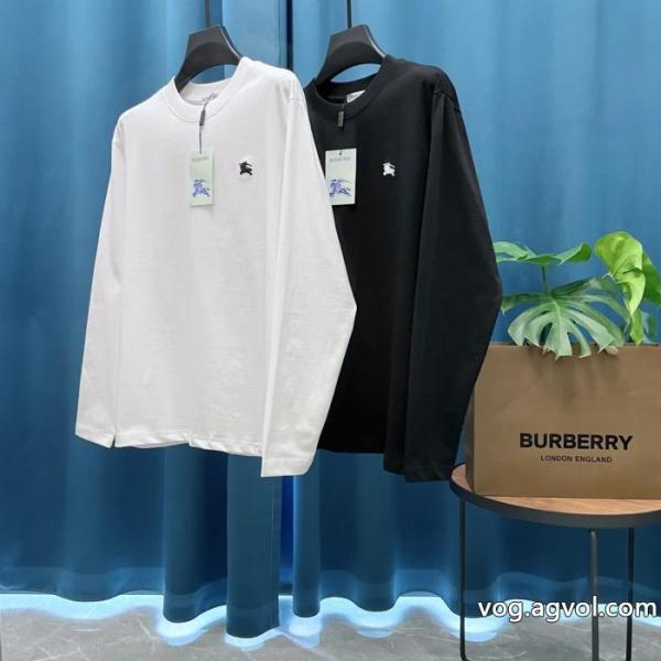 BURBERRY上品見え 絶妙な新商品 高級感あるコピー ブランド 販売長袖Tシャツ 0 