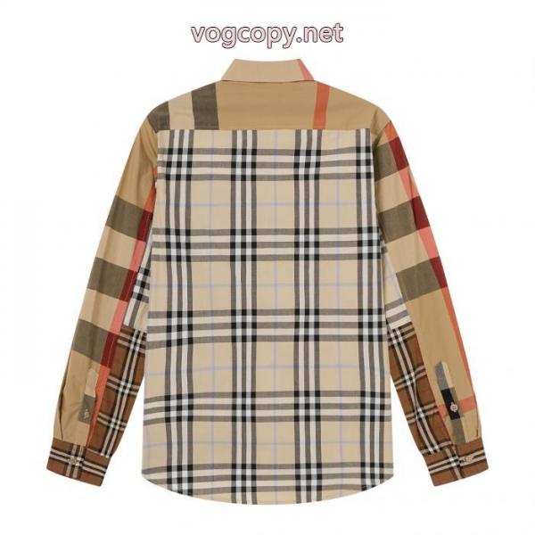 今シーズン新作 注目のポイント VIPセールで破格長袖シャツBURBERRYブランド レプリカ 2