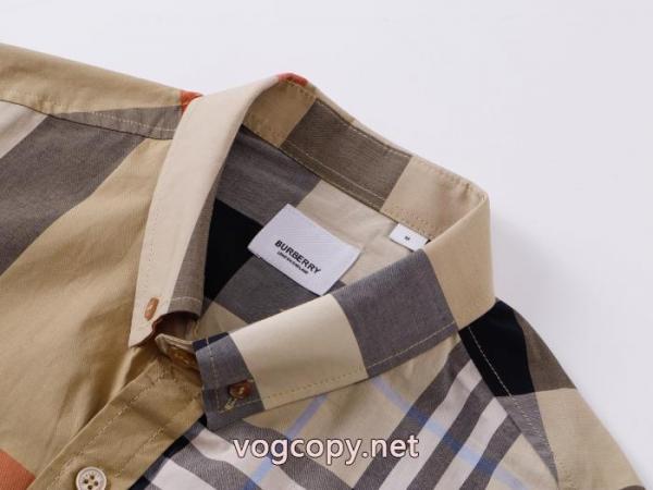 今シーズン新作 注目のポイント VIPセールで破格長袖シャツBURBERRYブランド レプリカ 3