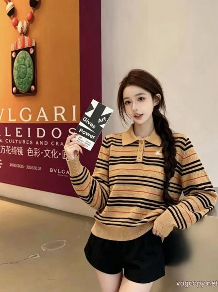 バーバリー長袖Tシャツ魅力的な美品 即納可 男女共用ブランド 通販店 0 