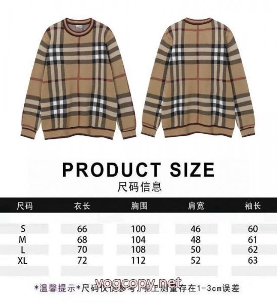 優秀な 人気定番セール 有名人同じアイテムセーターブランド アクセサリー 激安BURBERRY 4