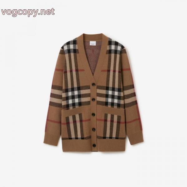 Burberry/バーバリーの新作ウールカーディガンジャケット 3