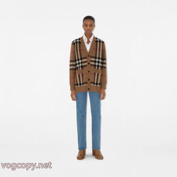Burberry/バーバリーの新作ウールカーディガンジャケット 4