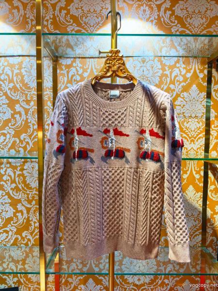 Burberry/バーバリー2026秋冬新作丸首ニットセーター 0 