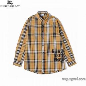 BURBERRY2026新作登場 抜群の人気を集め 在庫処分SALE長袖シャツブランド スーパー コピー 優良店