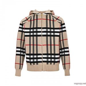Burberry/バーバリー定番チェック柄リバーシブルバックレースサテンジャケット