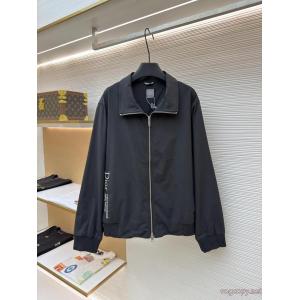 Diorディオールテクノロジー生地アルファベット刺繍ジャケット